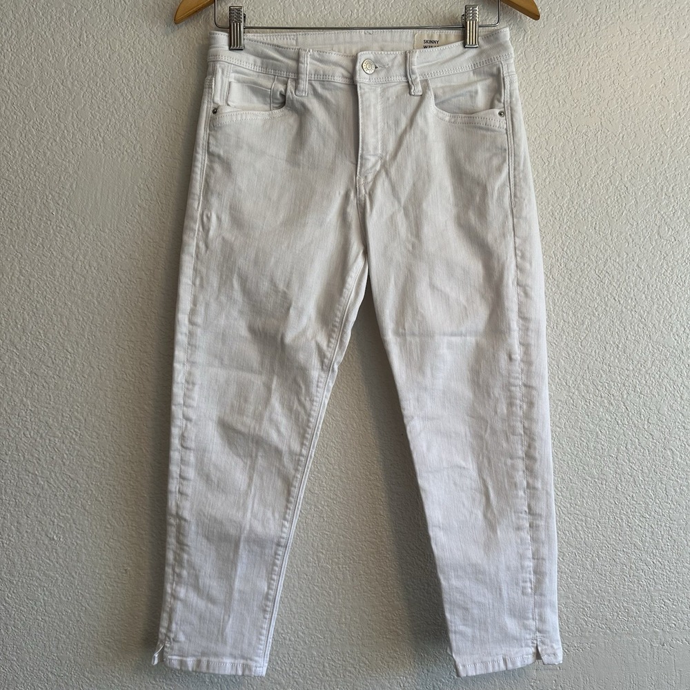 Esprit Women's White Denim Jeans Skinny Size W27 L22